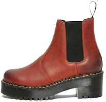 (Women) Dr. Martens Leather Fashion Platform Chelsea Boot 'Red' 27367283 (Women) Dr. Martens Leather Fashion Platform Chelsea Boot 'Red' 27367283