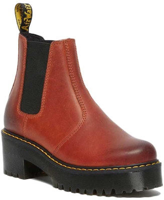 (Women) Dr. Martens Leather Fashion Platform Chelsea Boot 'Red' 27367283 Order (Women) Dr. Martens Leather Fashion Platform Chelsea Boot 'Red' 27367283