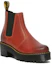 Order (Women) Dr. Martens Leather Fashion Platform Chelsea Boot 'Red' 27367283