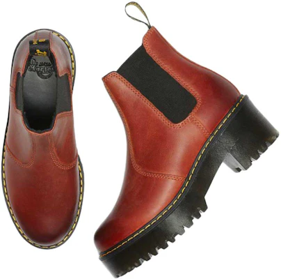 (Women) Dr. Martens Leather Fashion Platform Chelsea Boot 'Red' 27367283 Shop (Women) Dr. Martens Leather Fashion Platform Chelsea Boot 'Red' 27367283