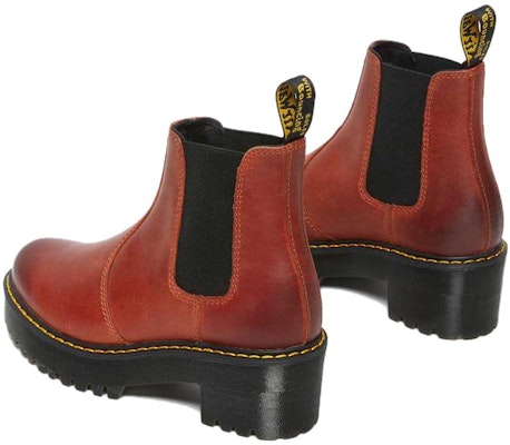 (Women) Dr. Martens Leather Fashion Platform Chelsea Boot 'Red' 27367283 Purchase (Women) Dr. Martens Leather Fashion Platform Chelsea Boot 'Red' 27367283