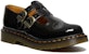 (W) Dr. Martens Kulit Rata 'Buckle Boleh Laras Hitam' 12916002