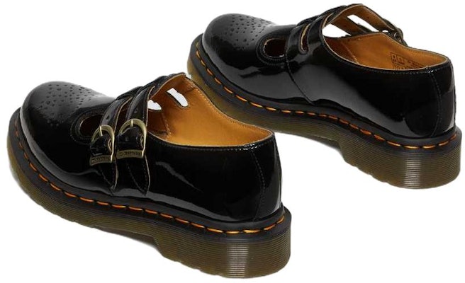 (Women) Dr. Martens Leather Flat 'Adjustable Buckle Black' 12916002 Shop (Women) Dr. Martens Leather Flat 'Adjustable Buckle Black' 12916002