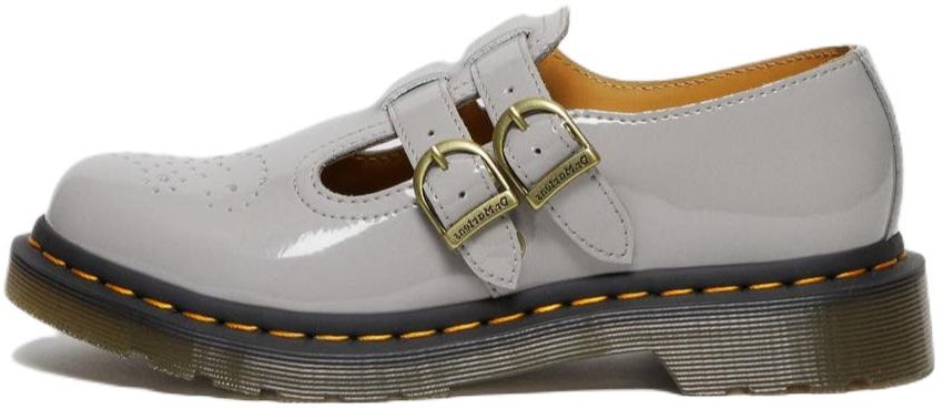 women-dr-martens-leather-flat-with-adjustable-buckle-grey-27974076