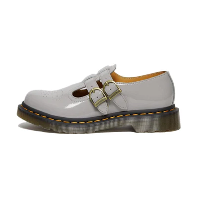 (W) Dr. Martens 8065 Patent Leather Mary Jane 'Grey'