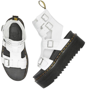 (W) 닥터마틴 화이트 레더 플랫폼 글래디에이터 샌들 27354100 Purchase (W) 닥터마틴 화이트 레더 플랫폼 글래디에이터 샌들 27354100