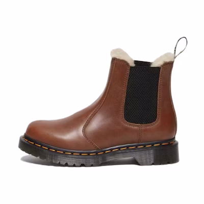 (W) Dr. Martens Leather Mid-Top Chelsea Boot 'CMFT Warm' Brown