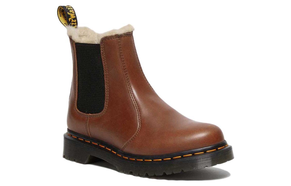 (W) Dr. Martens Leather Mid-Top Chelsea Boot 'CMFT Warm' Brown 圖 2