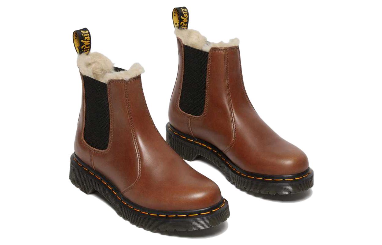 (W) Dr. Martens Leather Mid-Top Chelsea Boot 'CMFT Warm' Brown 圖 3