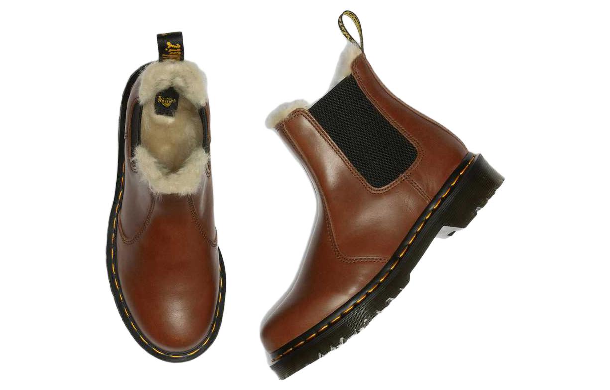 (W) Dr. Martens Leather Mid-Top Chelsea Boot 'CMFT Warm' Brown 圖 4