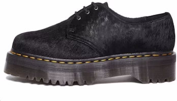 Dr. Martens 1461 Hair-On Platform Shoes 'Black Hair On' 31096001 Dr. Martens 1461 Hair-On Platform Shoes 'Black Hair On' 31096001