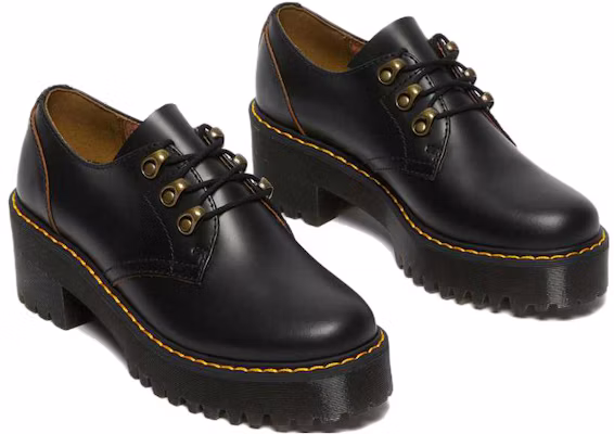 (W) Dr. Martens Cuir Rétro Confort Semelle Épaisse ''Noir'' 27368001 Shop (W) Dr. Martens Cuir Rétro Confort Semelle Épaisse ''Noir'' 27368001