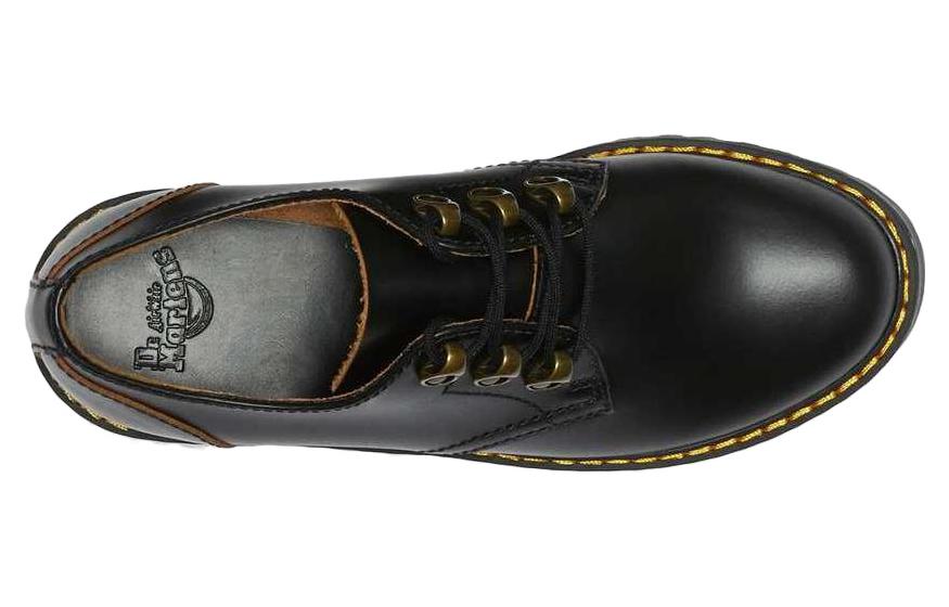 Purchase (W) Dr. Martens Cuir Rétro Confort Semelle Épaisse ''Noir'' 27368001