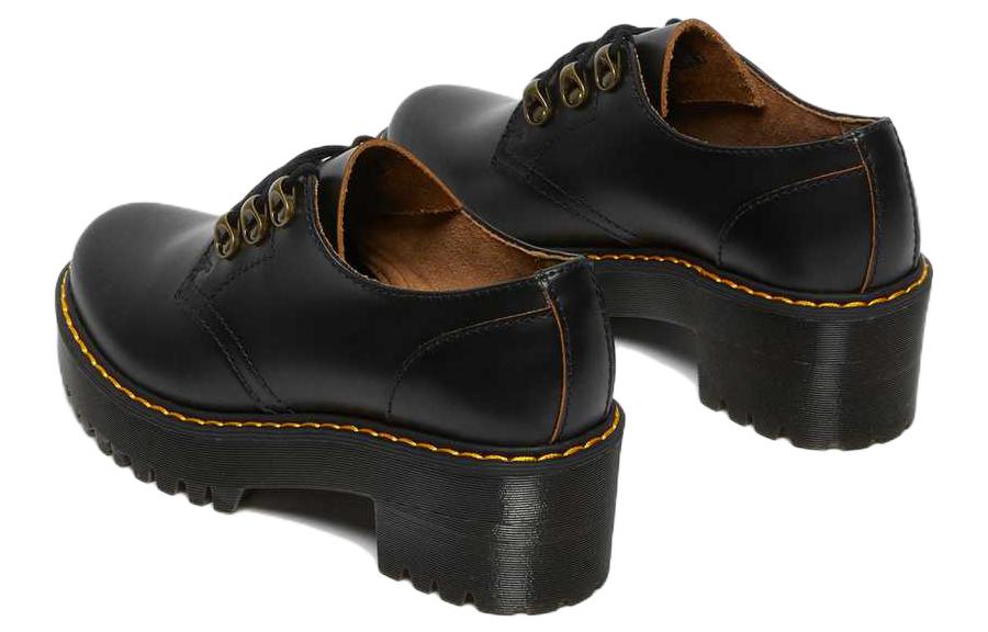 (W) Dr. Martens Leather Retro CMFT Thick Sole 'Black' 圖 5