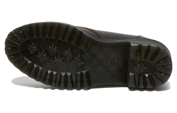 Sizing (W) Dr. Martens Cuir Rétro Confort Semelle Épaisse ''Noir'' 27368001
