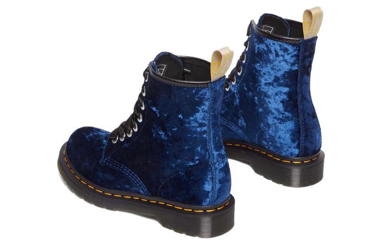 (W) Dr. Martens Leather Round Toe Lace-Up Ankle Boot 'Deep Blue' 圖 4
