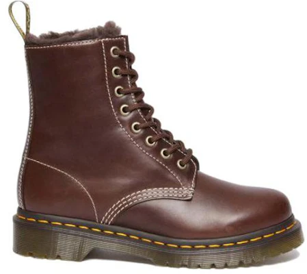 (W) Bota Corta de Cuero con Cordones Dr. Martens Punta Redonda 'Marrón' 30875201 Order (W) Bota Corta de Cuero con Cordones Dr. Martens Punta Redonda 'Marrón' 30875201