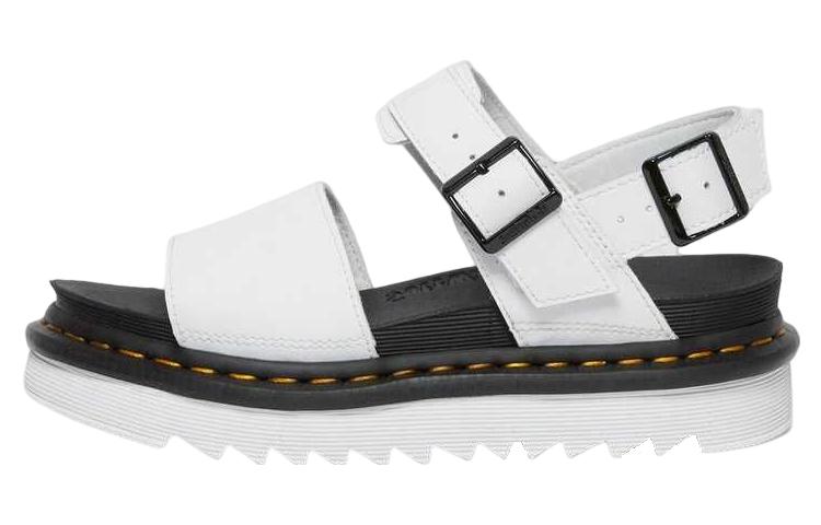 (Women) Dr. Martens Leather Sandal 'White Fashion Tie' 26541100