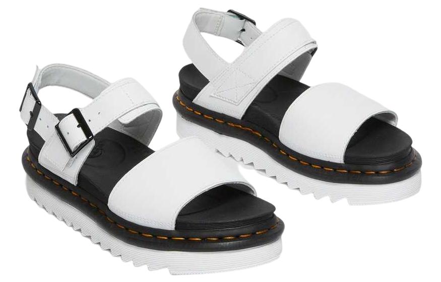 Lookbook (W) Sandalia de Cuero Dr. Martens 'White Fashion Tie' 26541100