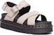 (W) Dr. Martens Sandal Slingback Kulit Lembut Bertapak Tebal 'Taupe' 31175348