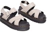Lookbook (W) Dr. Martens Sandal Slingback Kulit Lembut Bertapak Tebal 'Taupe' 31175348
