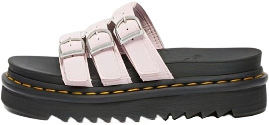 (Women) Dr. Martens Leather Thick Sole Sandal 'Pink Comfort Buckle' 27294279 Buy (Women) Dr. Martens Leather Thick Sole Sandal 'Pink Comfort Buckle' 27294279