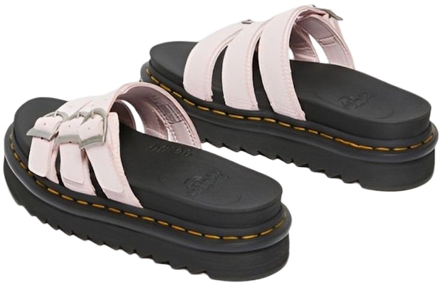 (W) Sandalia de Cuero Dr. Martens Suela Gruesa 'Rosa con Hebilla Confort' 27294279 Shop (W) Sandalia de Cuero Dr. Martens Suela Gruesa 'Rosa con Hebilla Confort' 27294279