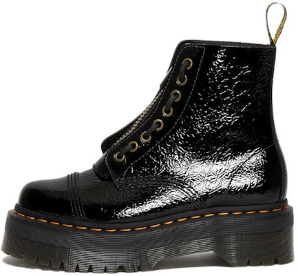 (W) 马汀博士黑色厚底皮短靴 27720001 Buy (W) 马汀博士黑色厚底皮短靴 27720001