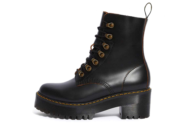 (W) Dr. Martens Leona 'Black'
