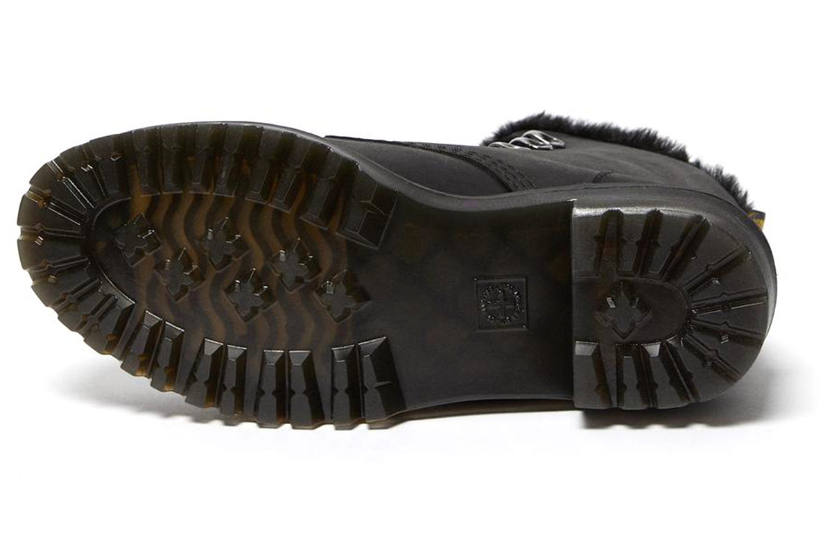 Shop (W) Botas de Piel con Plataforma y Forro Sintético Dr. Martens Leona 'Negro' 26190001