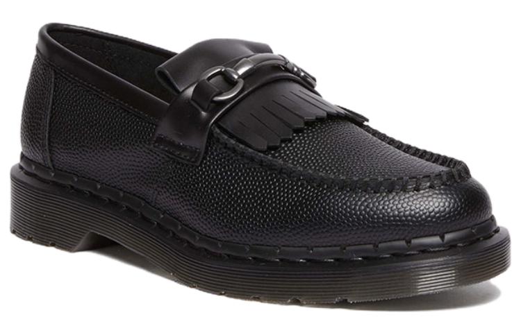 Dr. Martens Adrian Snaffle Pebble Grain Leather Kiltie Loafer Black 圖 2