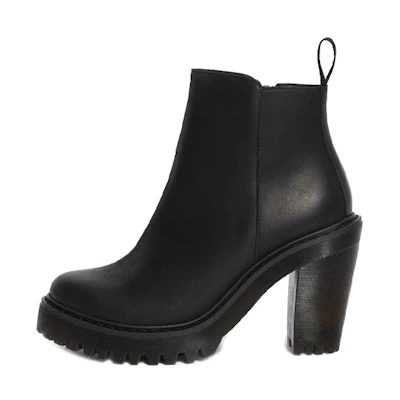 (W) Dr. Martens Magdalena High Heel Boot 'Black'