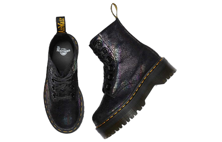 (W) Dr. Martens Molly Metallic Black 圖 3