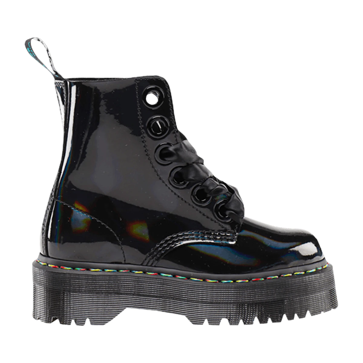 Dr martens molly black patent lamper sales