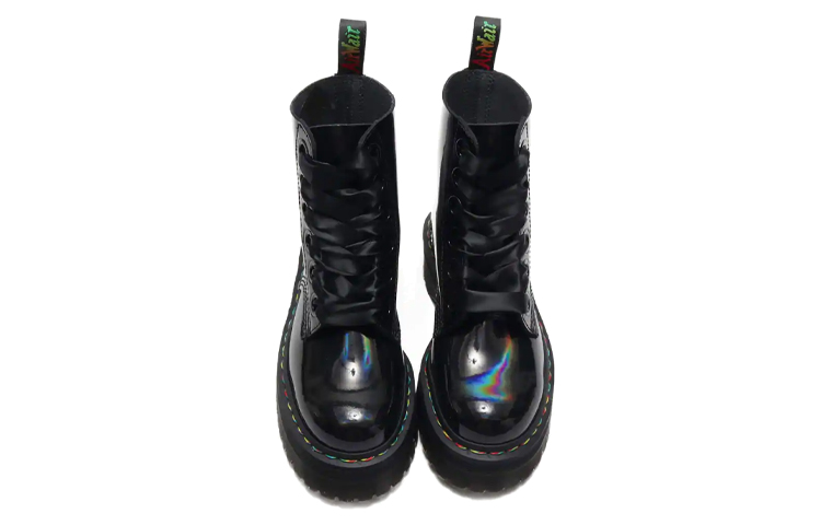 Shop (W) Dr. Martens Molly Rainbow Patent 'Hitam' 25088001