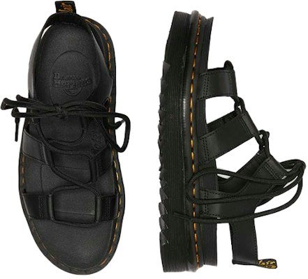 (W) Sandalias Negras Dr. Martens Nartilla 24641001 Sizing (W) Sandalias Negras Dr. Martens Nartilla 24641001