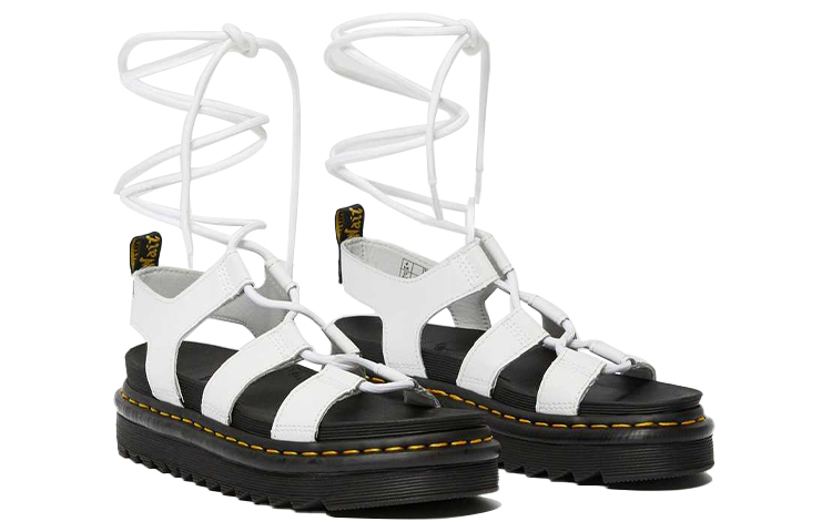 (W) Dr. Martens Nartilla Sandals White 圖 3
