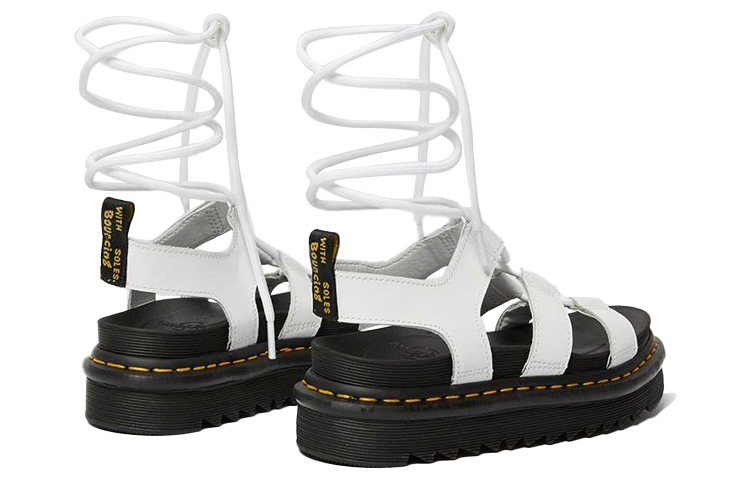 (W) Dr. Martens Nartilla Sandals White 圖 4