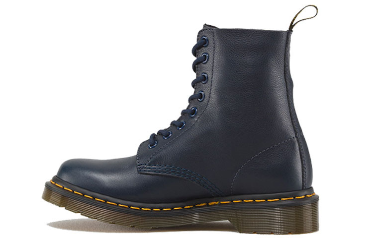 (W) Dr. Martens Pascal Dress Blues 8-Eye Boots Blue