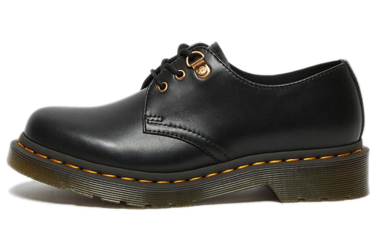(Women) Dr. Martens Plain Comfort Casual Flat 'Charcoal Rose Gold' 27144001