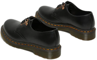 Details for Dr.Martens/馬丁博士 玫瑰金色 簡約舒適 休閒平底鞋 女款 炭黑色