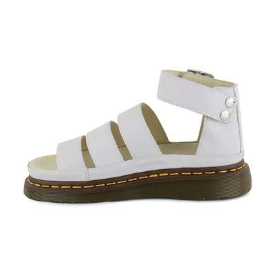 (W) Dr. Martens Retro Thick Sole Hollow Out Lake Blue Sandals
