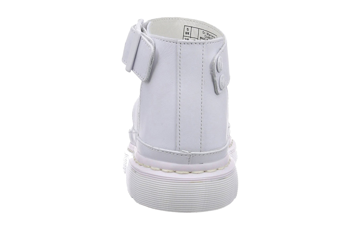 (W) Dr. Martens Roman Retro Thick-Bottomed Hollow Sandals 'White' 圖 5