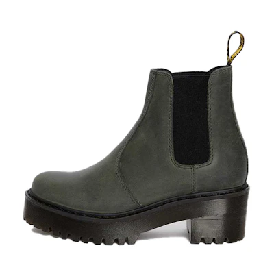 (W) Dr. Martens Rometty 'Black Green'