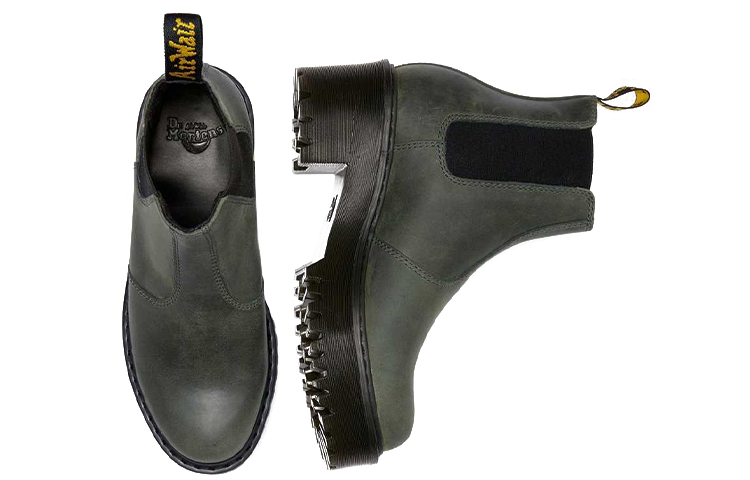 (W) Dr. Martens Rometty 'Black Green' 圖 3