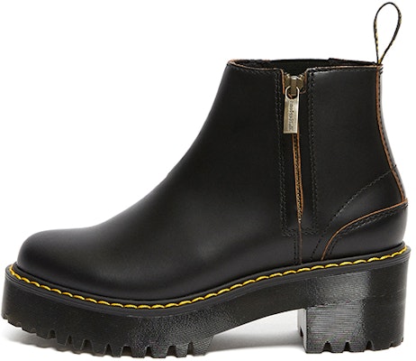 (Women) Dr. Martens Rometty II 'Black Zip Boot' 26200001 Buy (Women) Dr. Martens Rometty II 'Black Zip Boot' 26200001
