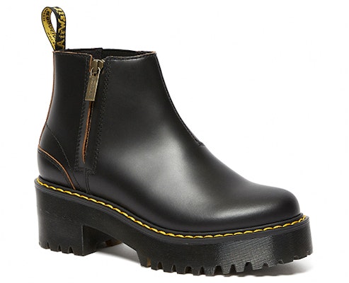 (Women) Dr. Martens Rometty II 'Black Zip Boot' 26200001 Order (Women) Dr. Martens Rometty II 'Black Zip Boot' 26200001