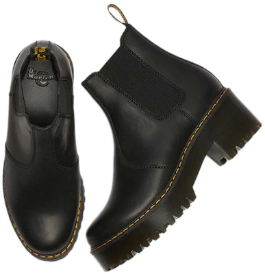 (W) Dr. Martens Rometty Platform Chelsea ''Schwarz Burnished Wyoming'' 23917001 Lookbook (W) Dr. Martens Rometty Platform Chelsea ''Schwarz Burnished Wyoming'' 23917001