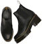 Lookbook (W) Dr. Martens Rometty Platform Chelsea ''Schwarz Burnished Wyoming'' 23917001
