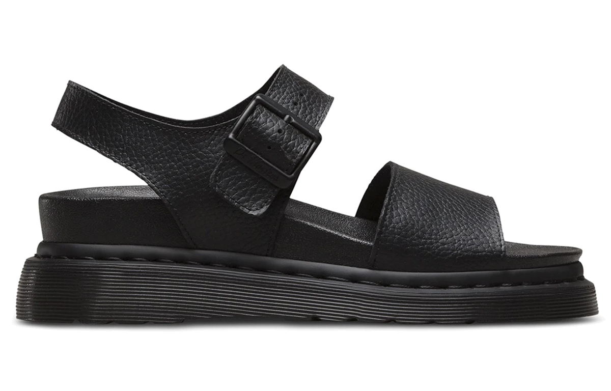 (W) Dr. Martens Romi Leather Sandal 'Black' 圖 2